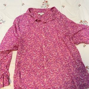 Floral Pink Women's Top